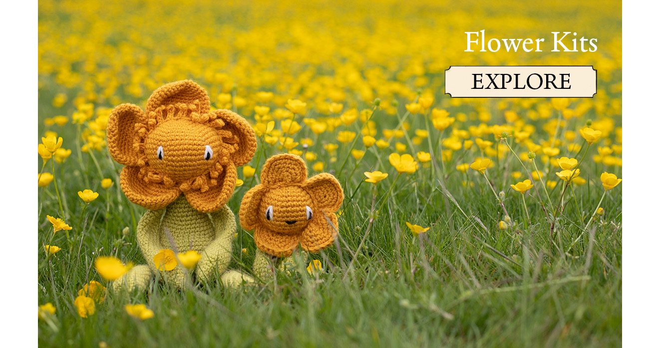 Flower crochet patterns buttercup toft
